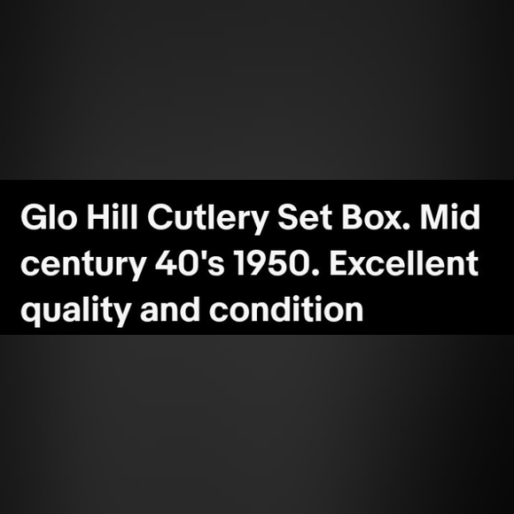 Glo Hill mid century cutlery box set. - Picture 10 of 10